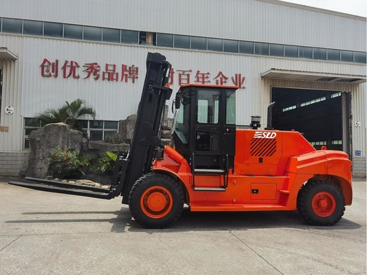 부하량 16000kg FD160 엔진 Yuchai 또는 CUMMINS로 무거운 리프트 포크리프트