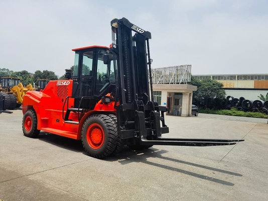 사용자 정의 Yuchai 또는 CUMMINS 엔진 15000kgs 무거운 리프트 포크리프트 3000mm mast 리프팅 높이