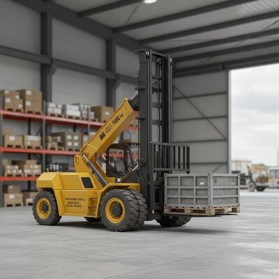 Telescopic Mast Type Heavy Duty Forklift Offering Operating Weight 8500 Kg Perfect for Demanding Material Handling Tasks