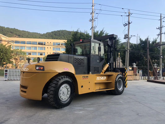 명부 가지와 FD300 30 톤 대형 기중기 지게차 지게차