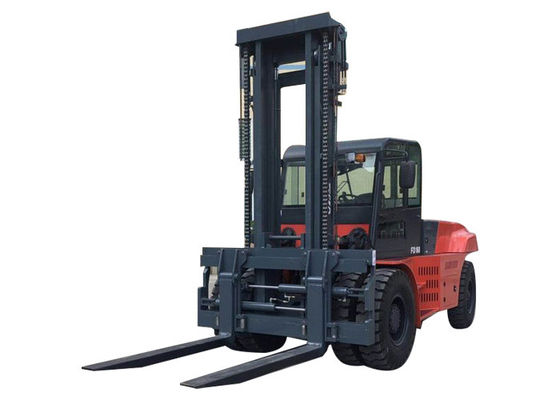 커민스 엔진 Fd150 15t 15000 Kgs 30kgs 포크 또는 롤 프론그 부착 장치와 함께 무거운 리프트 포크리프트