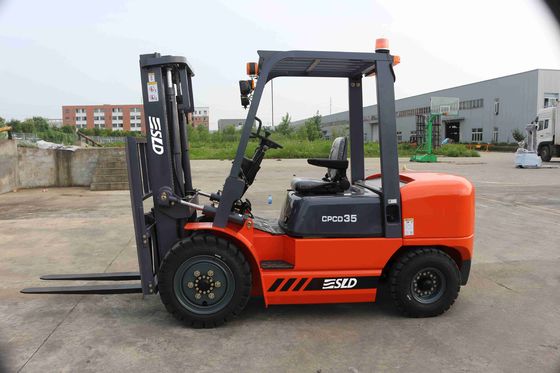OPS / ORS 석과 수력 디젤 엔진 지게차 정격용량 3500Kgs