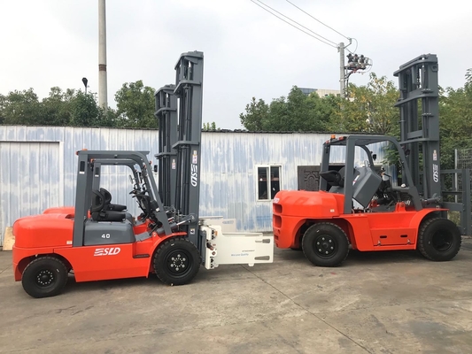 ISUZU 엔진 4000kg 짐 창고를 위한 산업 지게차