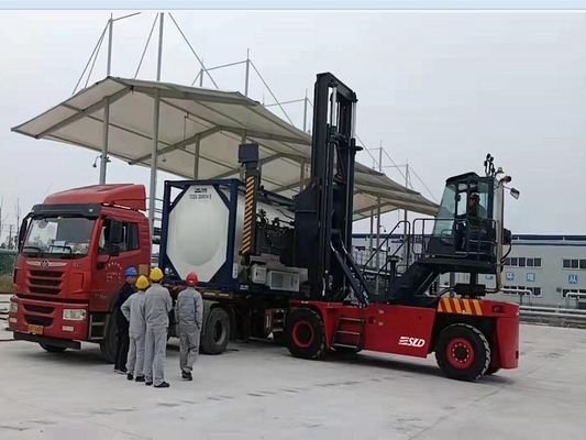 CUMMINS QSM11-330 엔진을 가진 빈 컨테이너 핸들러